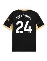 Manchester City Josko Gvardiol #24 Venkovní Dres 2026-27 Krátký Rukáv